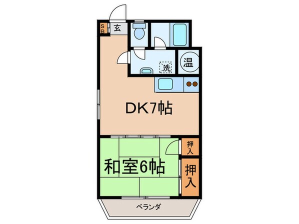 マンション富紀の物件間取画像